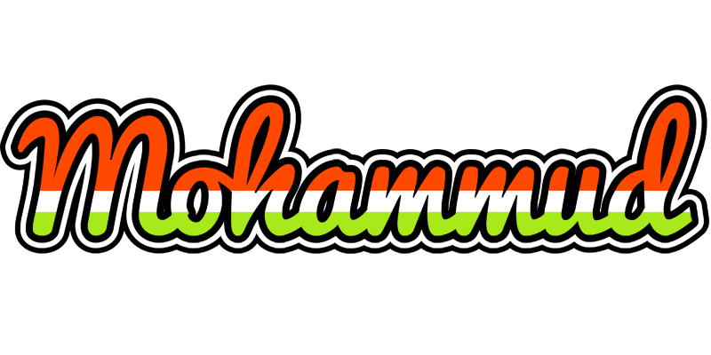 Mohammud exotic logo