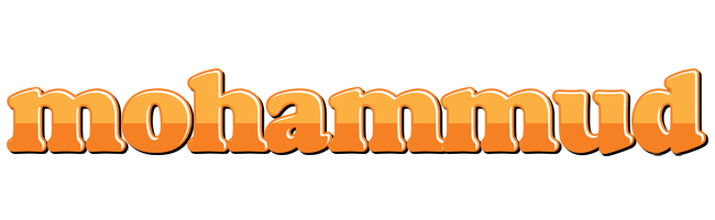 Mohammud orange logo