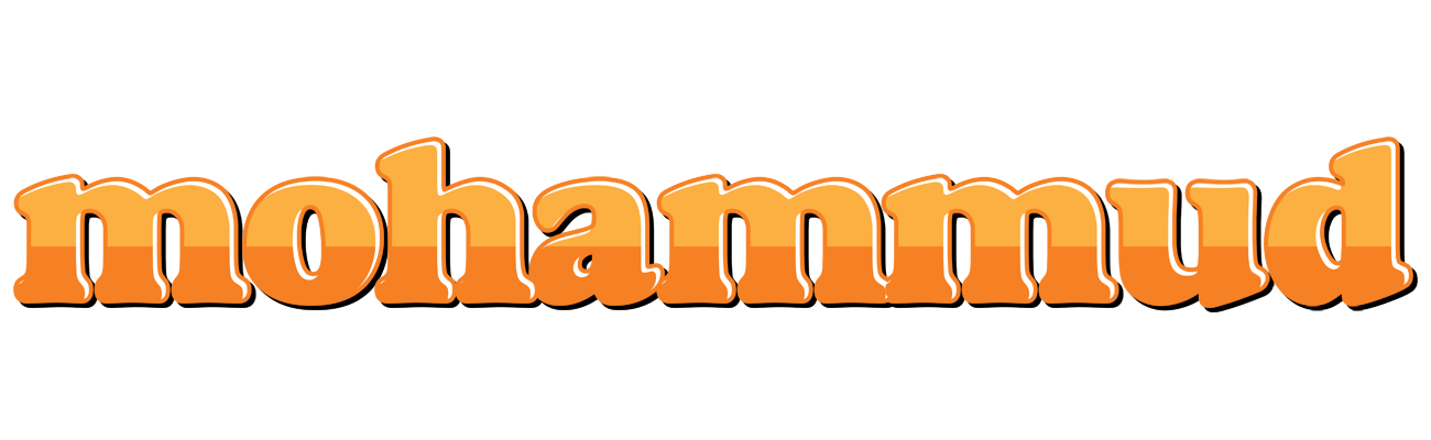 Mohammud orange logo