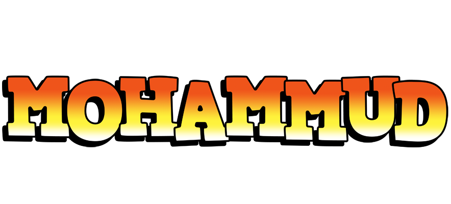Mohammud sunset logo