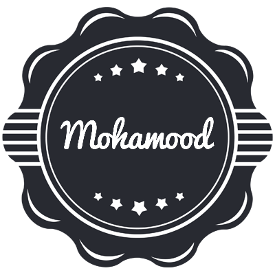 Mohamood badge logo