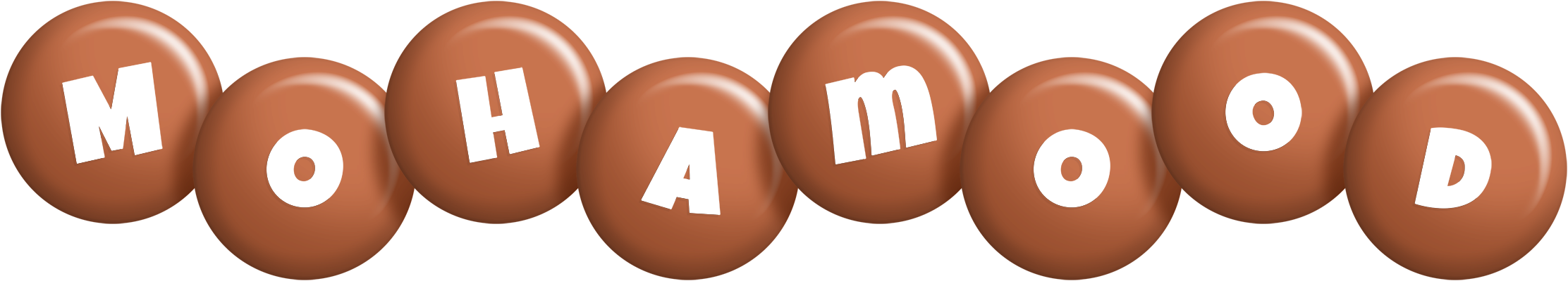 Mohamood candy-brown logo