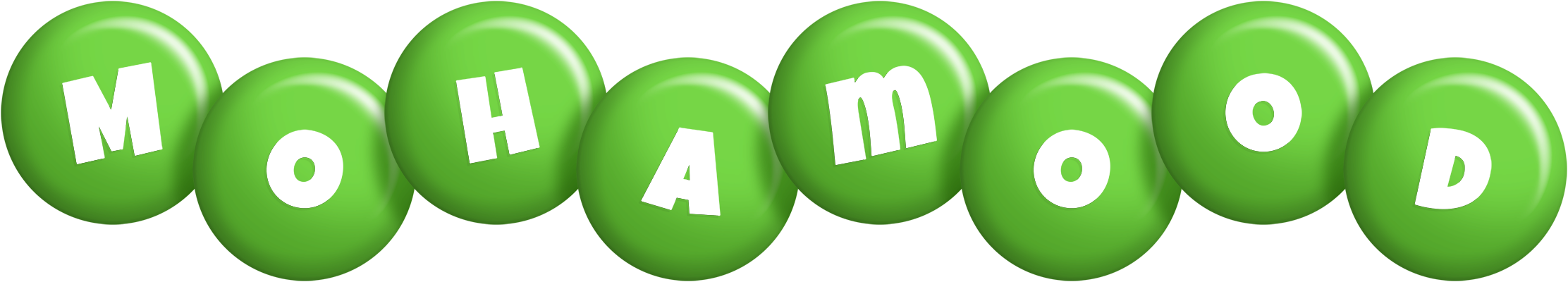 Mohamood candy-green logo