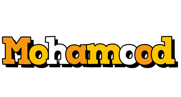 Mohamood cartoon logo