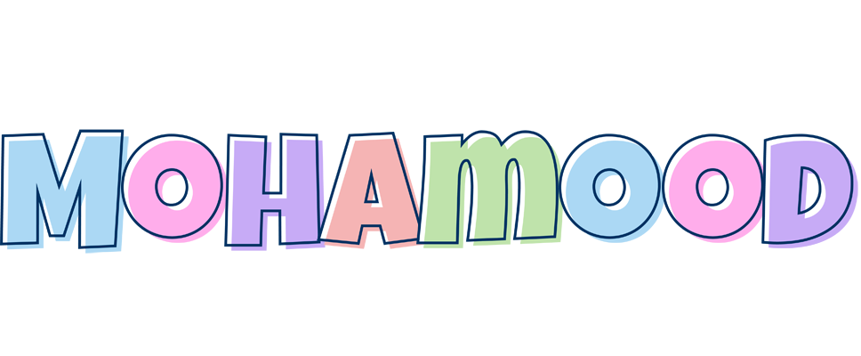 Mohamood pastel logo