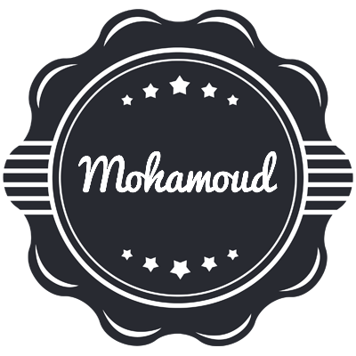Mohamoud badge logo