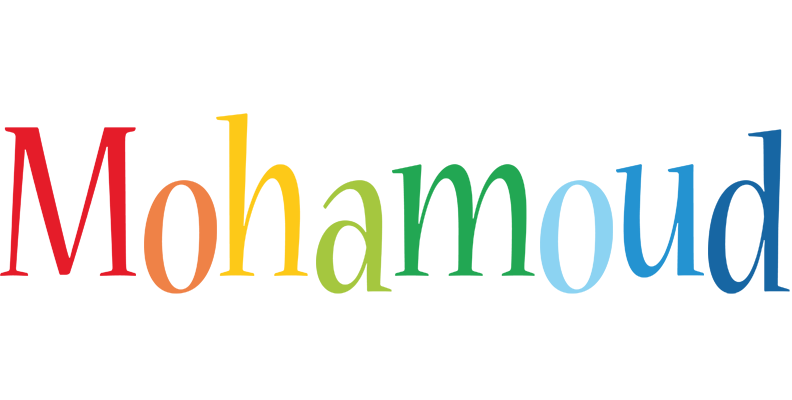Mohamoud birthday logo
