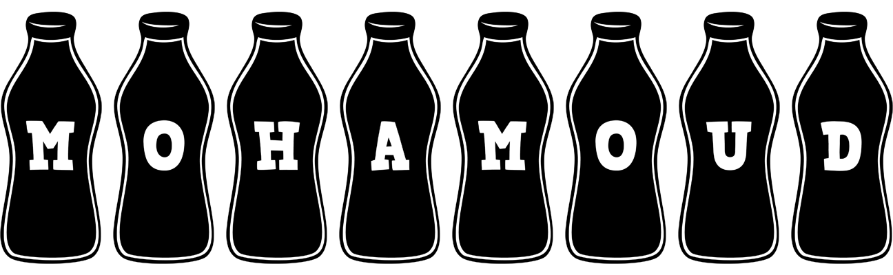 Mohamoud bottle logo