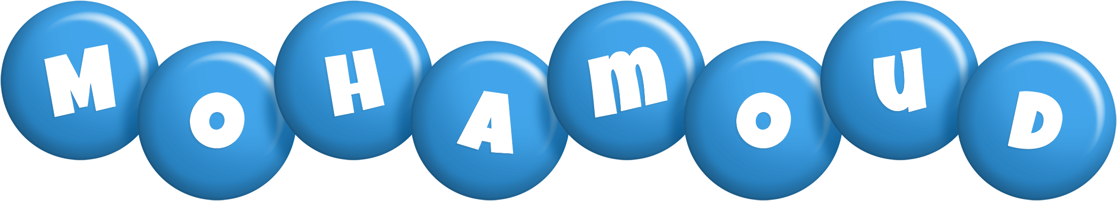 Mohamoud candy-blue logo