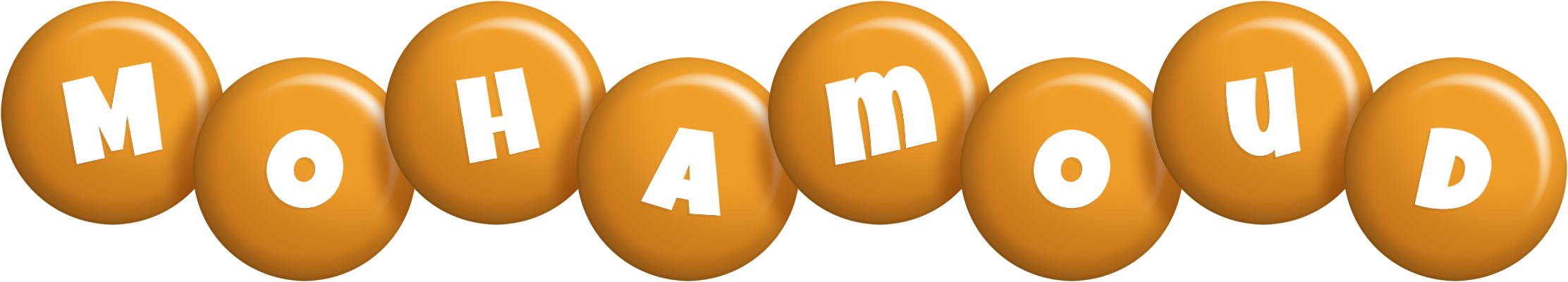 Mohamoud candy-orange logo