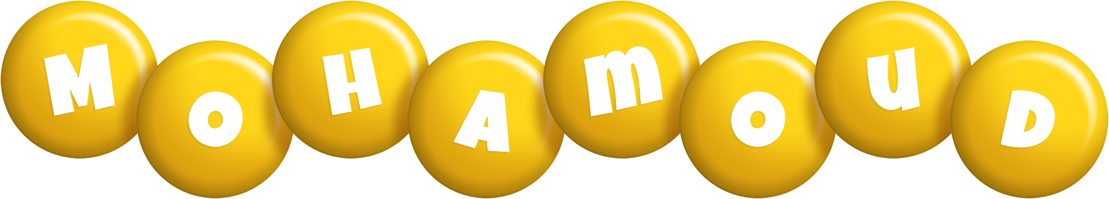 Mohamoud candy-yellow logo