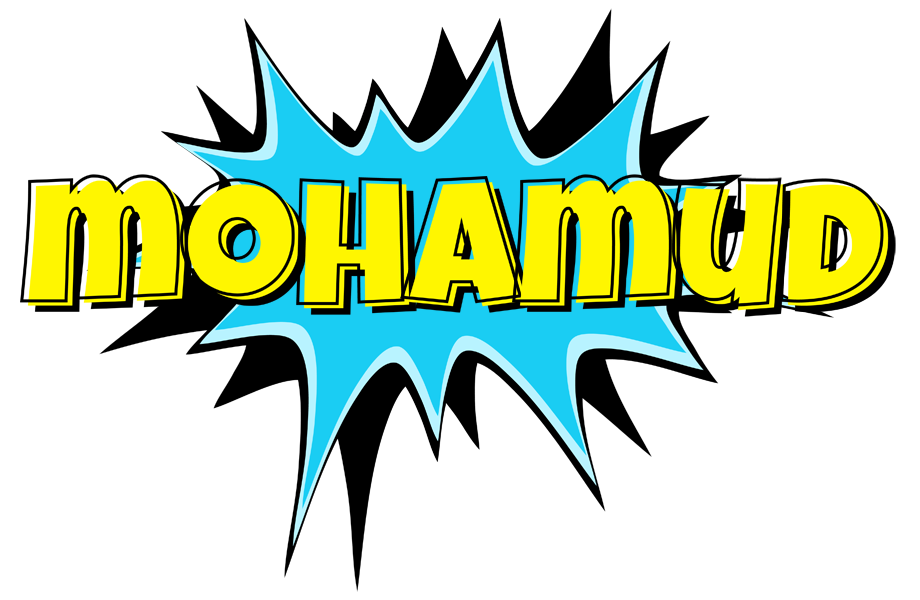 Mohamud amazing logo