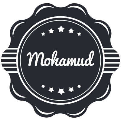 Mohamud badge logo