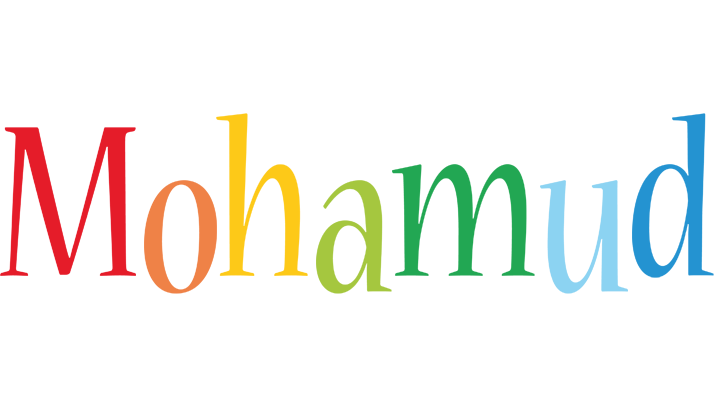 Mohamud birthday logo