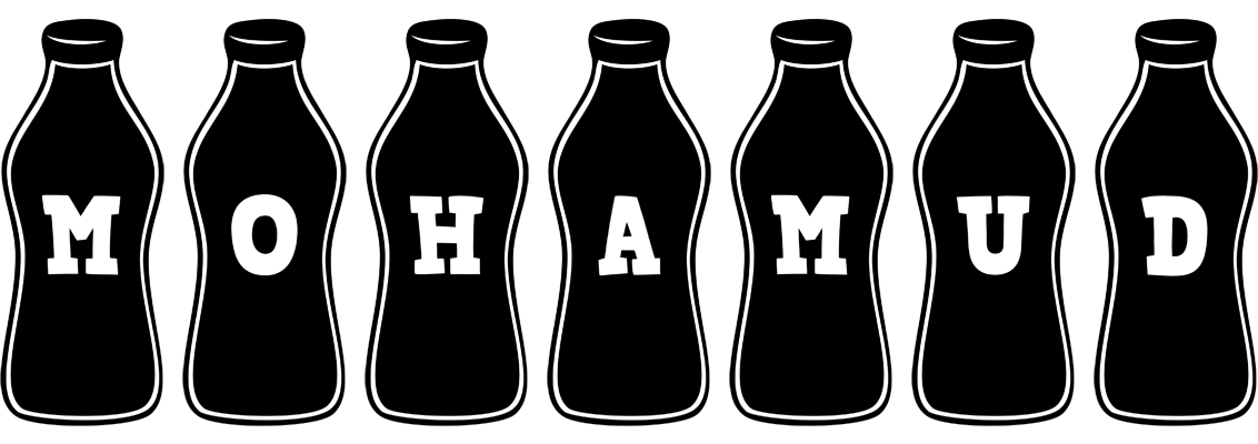 Mohamud bottle logo
