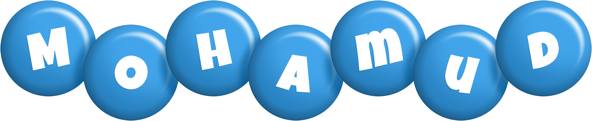 Mohamud candy-blue logo