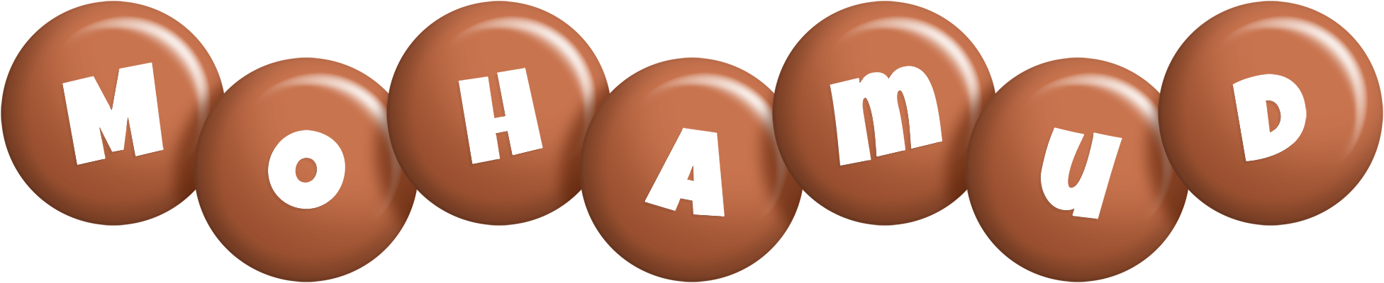 Mohamud candy-brown logo