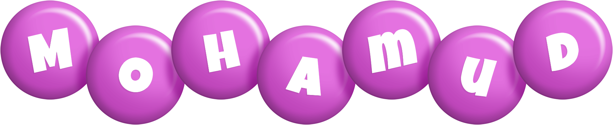 Mohamud candy-purple logo
