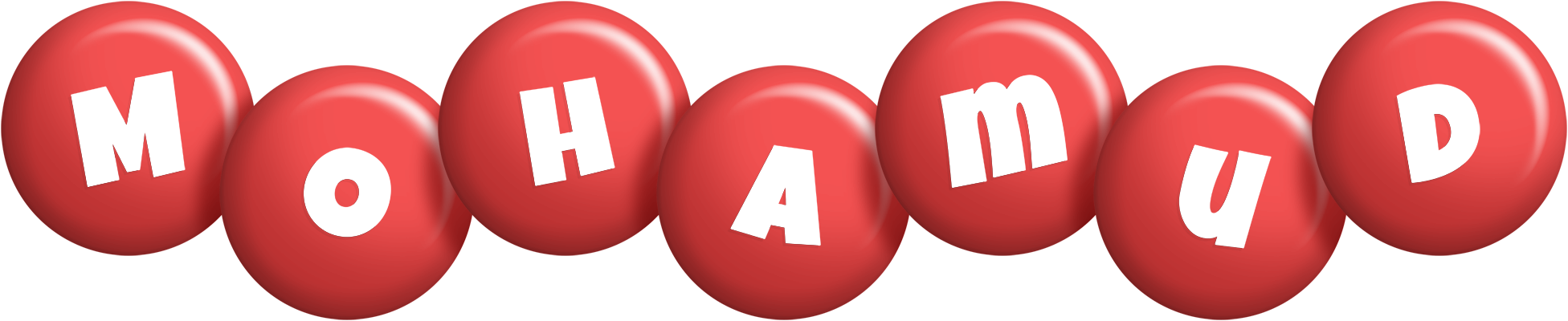 Mohamud candy-red logo