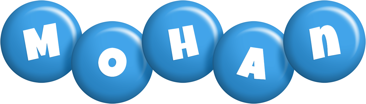 Mohan candy-blue logo