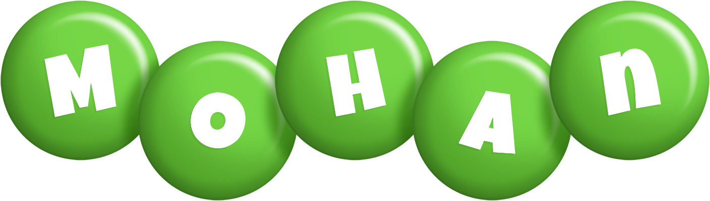 Mohan candy-green logo