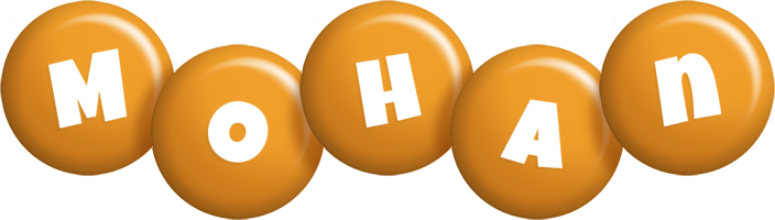 Mohan candy-orange logo
