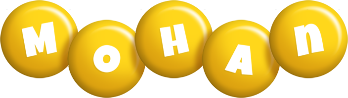 Mohan candy-yellow logo