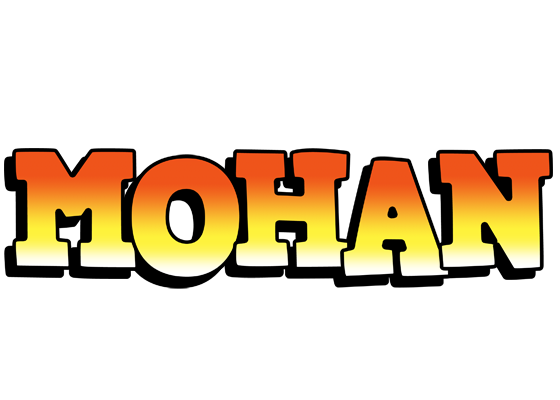 Mohan sunset logo