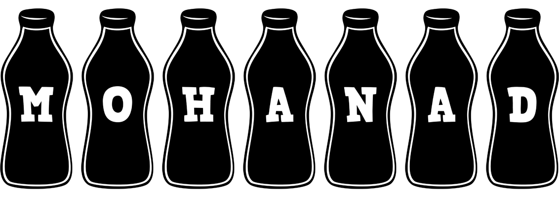 Mohanad bottle logo