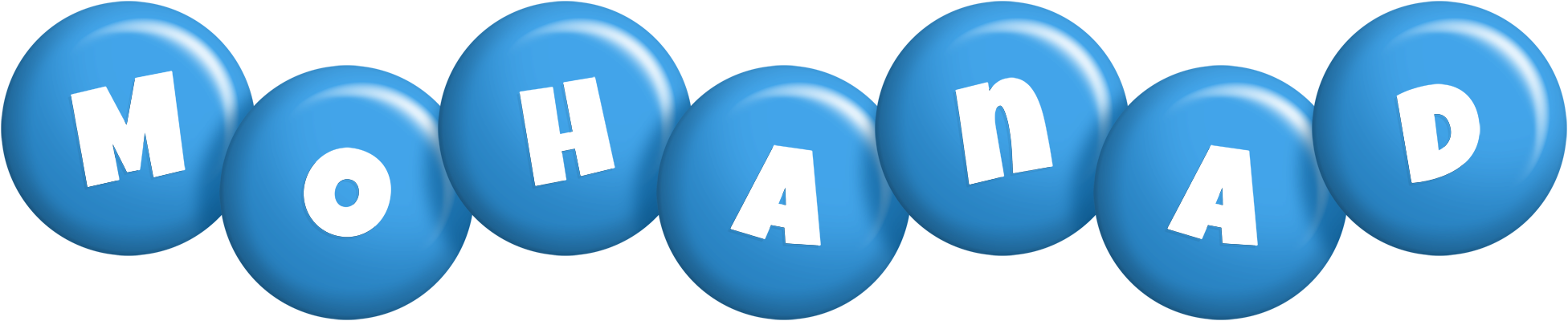 Mohanad candy-blue logo