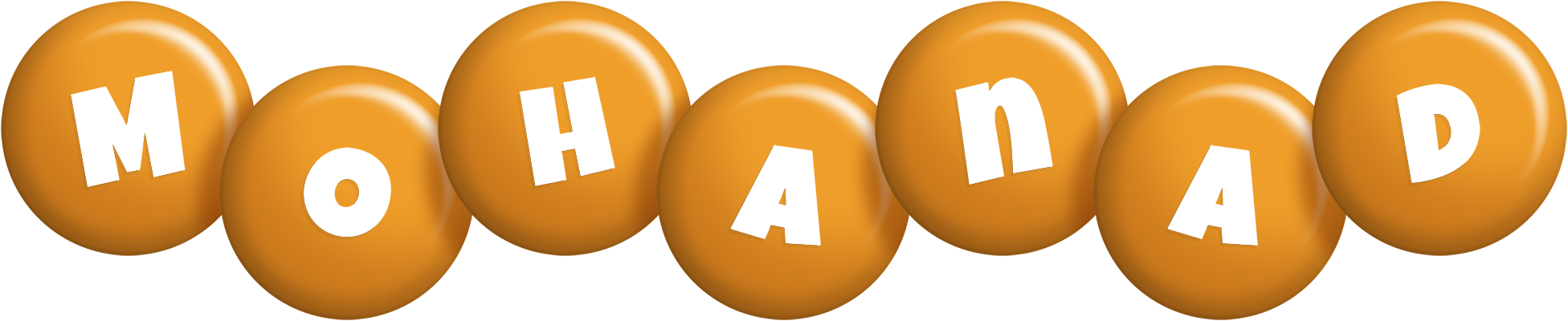Mohanad candy-orange logo