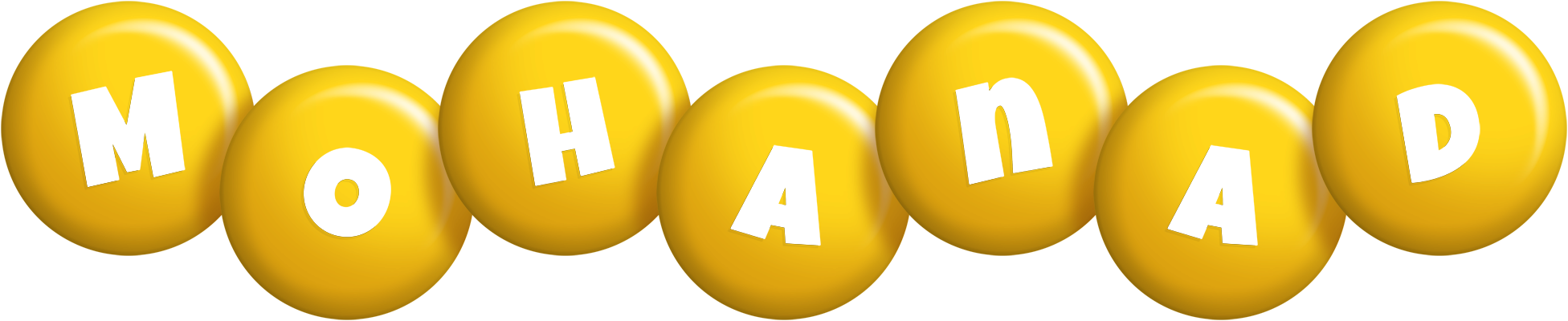 Mohanad candy-yellow logo