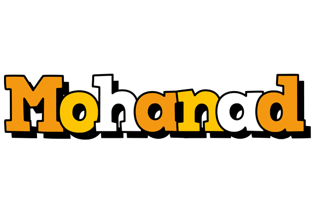 Mohanad cartoon logo