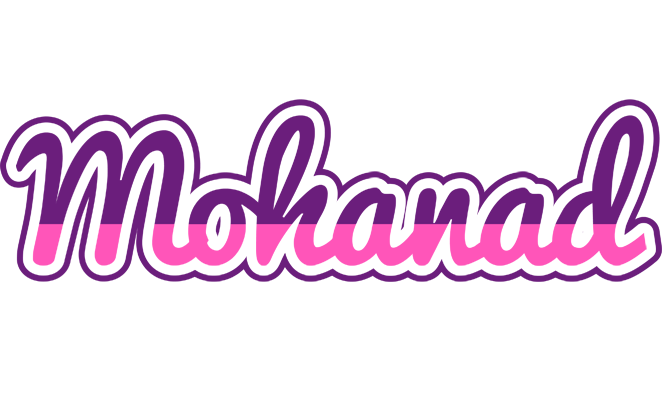 Mohanad cheerful logo