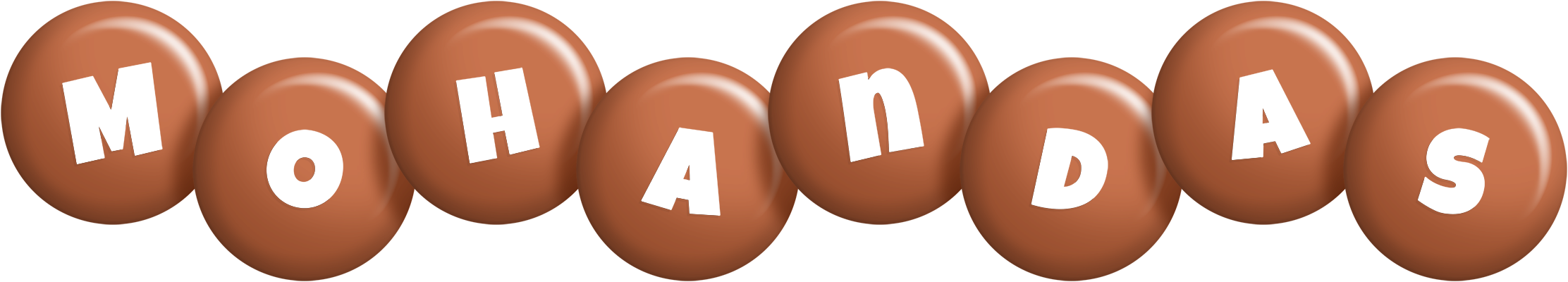 Mohandas candy-brown logo