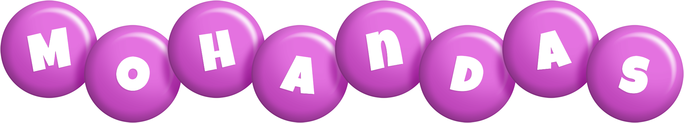 Mohandas candy-purple logo
