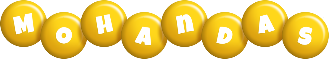 Mohandas candy-yellow logo