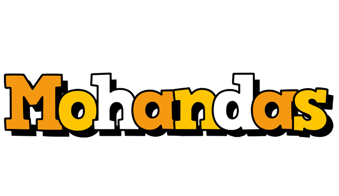 Mohandas cartoon logo