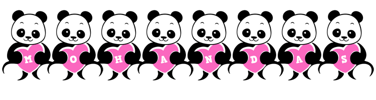 Mohandas love-panda logo