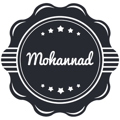 Mohannad badge logo