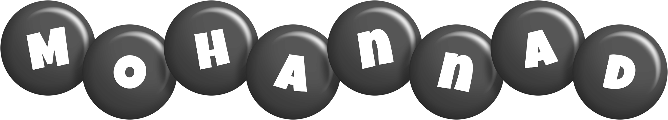 Mohannad candy-black logo