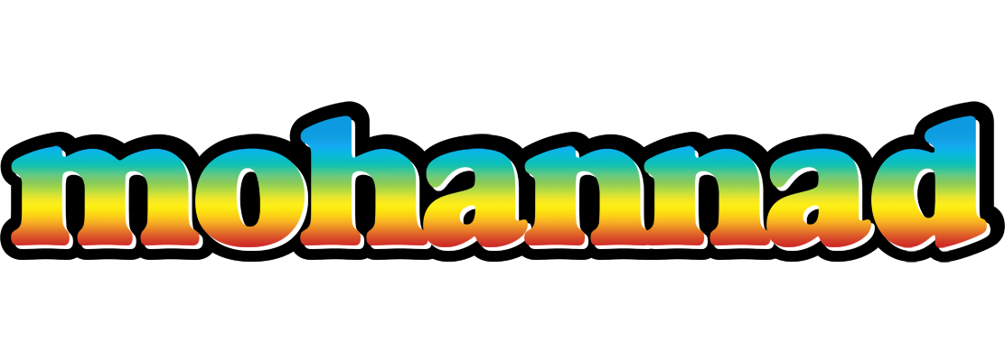 Mohannad color logo