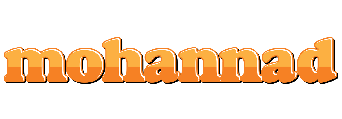 Mohannad orange logo