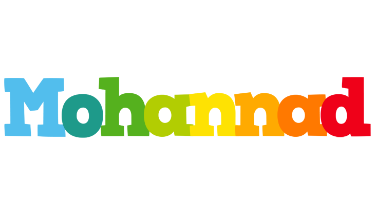 Mohannad rainbows logo