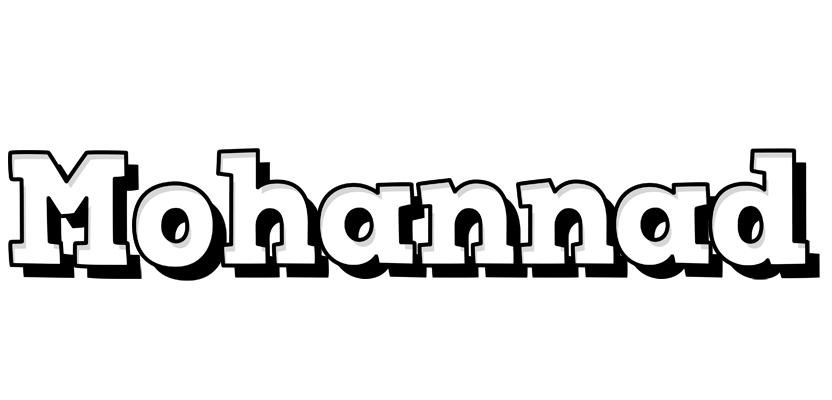 Mohannad snowing logo