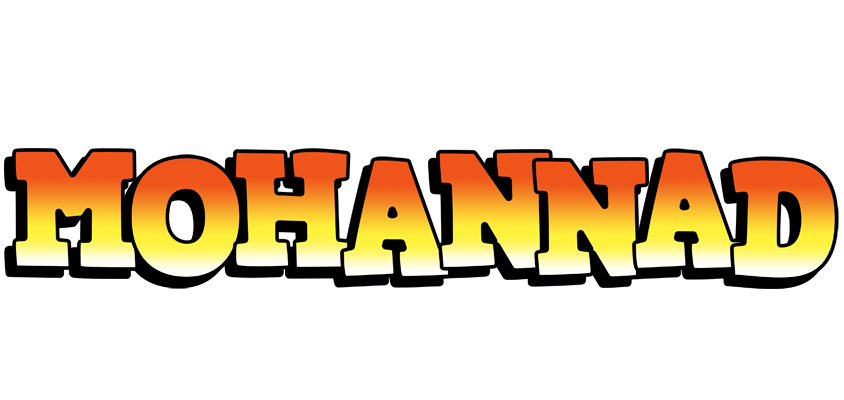 Mohannad sunset logo