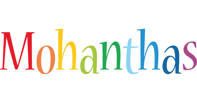 Mohanthas birthday logo