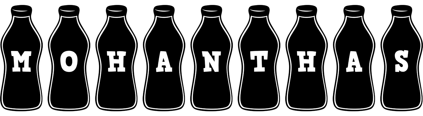 Mohanthas bottle logo
