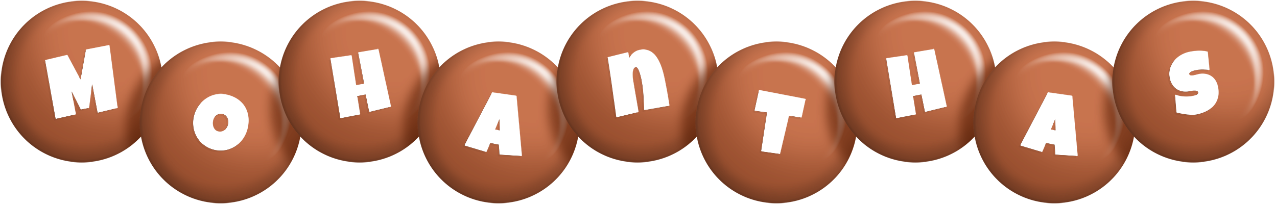 Mohanthas candy-brown logo