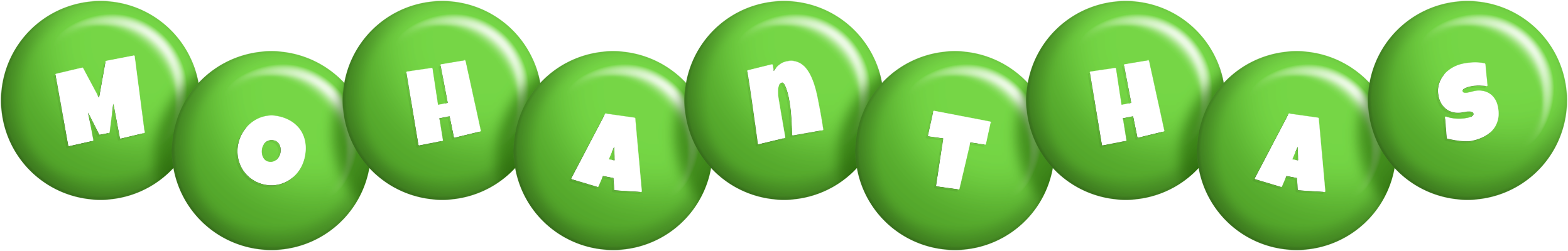 Mohanthas candy-green logo
